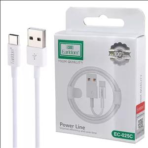 کابل تایپ سی Earldom EC-025C 1m