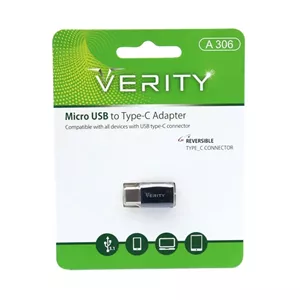 مبدل microUSB به Type-C وریتی مدل A306