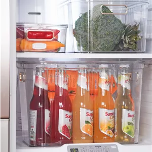 باکس دسته طلایی شفاف بزرگ هوم کت