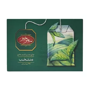 چای سبز کیسه ای منتخب 20 عددی