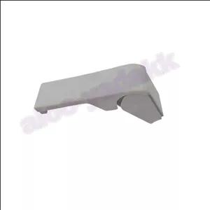 اهرم دستگیره یخچال متحرک تخت سفید (جفت) تک پیچ بلند – مقاوم و باکیفیت