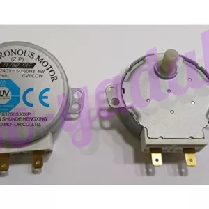 موتور گردان مایکروویو AC 220V شفت کوتاه | موتور سینی گردان وارداتی درجه یک