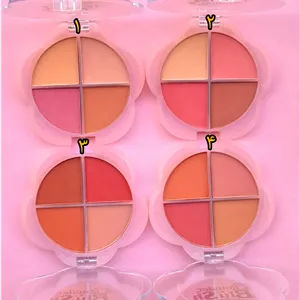 پالت رژگونه چهار رنگ هدی موجی