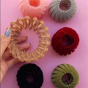 کلیپس گوجه ای مخمل