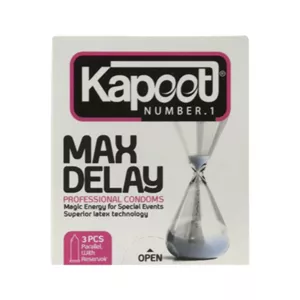 کاندوم کاپوت مدل Max Delay بسته 3 عددی