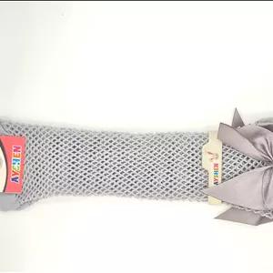 جوراب بلند توری پاپیونی AYSHEN فری سایز