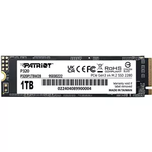 SSD Patriot مدل P320 M.2 ظرفیت 1TB