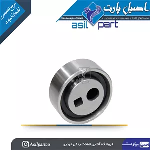 بلبرینگ (غلتک) سفت کن تسمه تایم اورجینال INA پژو 405و پارس موتور XU7 -لیبل ایساکو شرکتی اصل