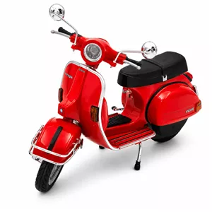 ماکت موتور Vespa P200 کلاسیک - قرمز