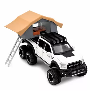 ماکت ماشین فلزی Ford pick_up کمپینگ | فورد پیکاپ