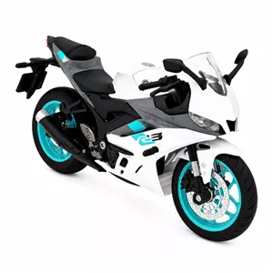 ماکت موتور Yamaha R3 | مدل اسپرت و کلکسیونی