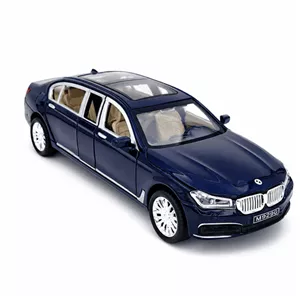 ماکت ماشین بی ام و 760 لیموزین | BMW 760 - سرمه ای