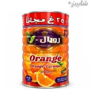 پودر شربت پرتقال رویال وی Royal-V مدل Orange وزن ۲.۷۵ کیلوگرم