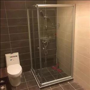 کابین دوش فریم دار 90×90 شیشه شفاف