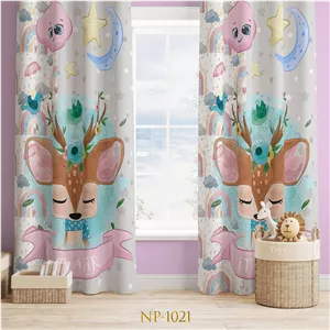 پرده پانچ طرح آهو NP-1021