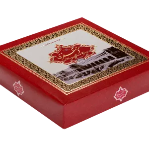 گز مظفری لقمه ای پسته انگبین 40% 400 گرم