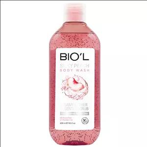 شامپو بدن اسکراب Silky Peach پوست نرمال تا چرب بیول (400 میلی لیتر)