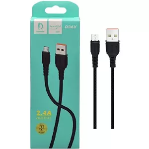 کابل شارژ MicroUSB دنمن مدل D06V طول ۱ متر