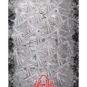 گلیم فرش سهند کلکسیون سیمین  زمینه طوسی کد O34