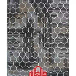 گلیم فرش سهند کلکسیون سیمین  زمینه طوسی کد O20