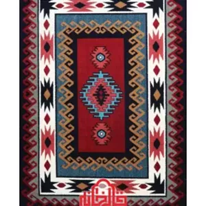 گلیم فرش سهند کلکسیون آرش زمینه قرمز کد 631