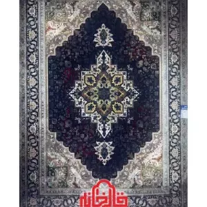 فرش بزرگمهر  کلکسیون فلورانس 1200 شانه طرح هریس کد 14053
