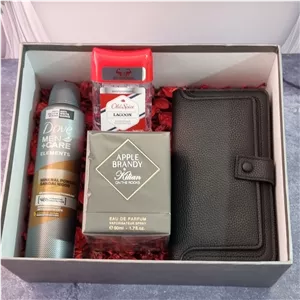 پک هدیه مردانه کد17 | عطر اپل برندیاسپری داومام اولد اسپایس