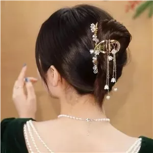 کلیپس مو مجلسی آوبزدار گل و مروارید