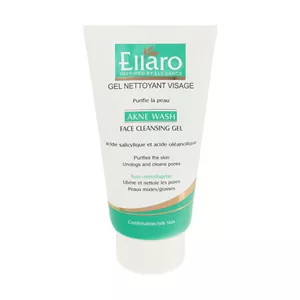 ژل شستشو صورت الارو مدل Akne Wash تحت لیسانس حجم 150 میلی لیتر