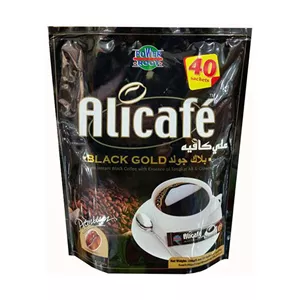 قهوه فوری علی کافه BlackGold بلک گلد 40 عددی