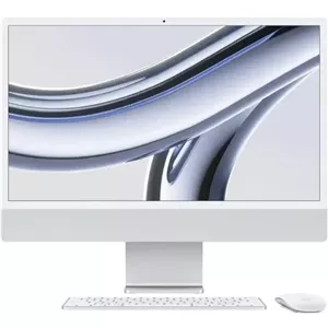 کامپیوتر All in One اپل 24 اینچی مدل iMac MWUC3 2024 M4 16GB 256GB نقره ای