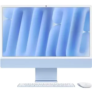 کامپیوتر All in One اپل 24 اینچی مدل iMac MWV33 2024 M4 16GB 512GB آبی