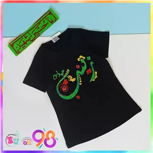 بلوز تک مشکی محرمی با طرح زیبای زینب