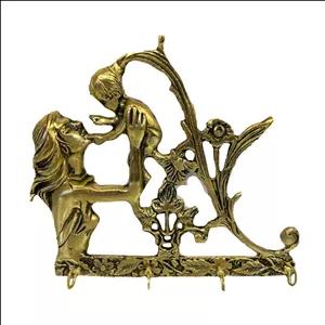 جاکلیدی برنجی طرح مهر مادر