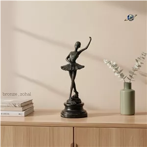 مجسمه بالرین آنتیک برنزی کد ۳