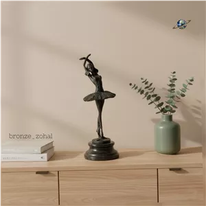 مجسمه بالرین برنزی آنتیک کد ۱