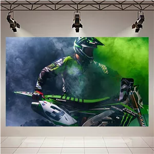 تابلو شاسی طرح موتور کراس مدل  Kawasaki KX-450 کد AR10060