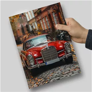 متال پوستر مرسدس بنز دبلیو
