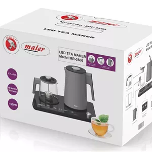 چایی ساز بغل هم مایر مدل MR-3566
