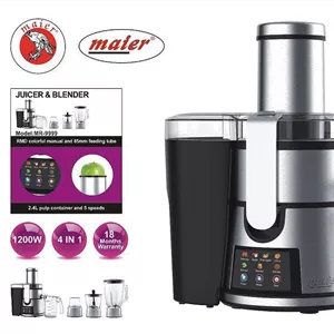 آبمیوه گیری چهار کاره دیجیتال مایر مدل MR-9999
