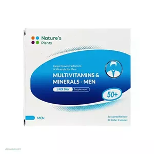 کپسول مولتی ویتامین و مینرال آقایان بالای 50 سال نیچرز پلنتی 30 عددی