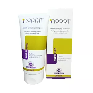 شامپو تقویت کننده نوپریت مدل نوپری پیور تثبیت کننده رنگ مو رفع چربی و بوی بد پوست سر مناسب موهای چرب و خیلی چرب 200 میلی لیتر