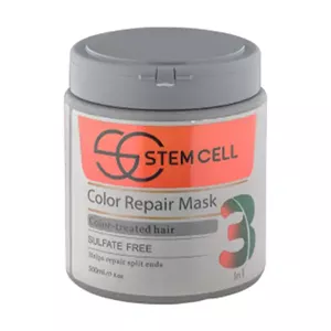 استم سل ماسک مو 3in1 مخصوص موهای رنگ و هایلایت شده 450 میلی لیتر