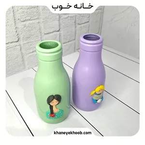 گلدان شیشه‌ای کارن با طراح عروسکی