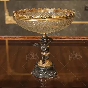 میوه خوری کریستال وارداتی مدل فرشته 