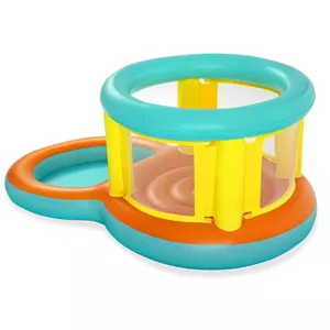 استخر بادی کودک سرسره دار طرح موزیک Bestway 53117