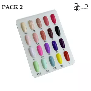 پک 20 عددی لاک ژل ربیت همراه کالیته
