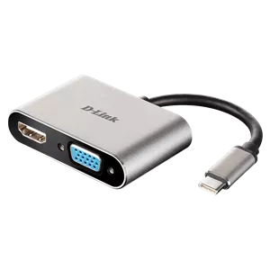 مبدل USB-C به VGA/HDMI دی-لینک مدل DUB-V210