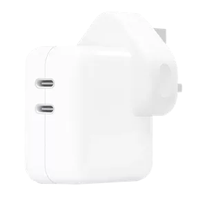 آداپتور اورجینال اپل 35 واتی دو پورت USB-C