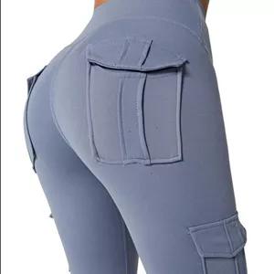 لگ ورزشی زنانه مدل فلامنت کمرگنی کارگو چهارجیب کد 0124